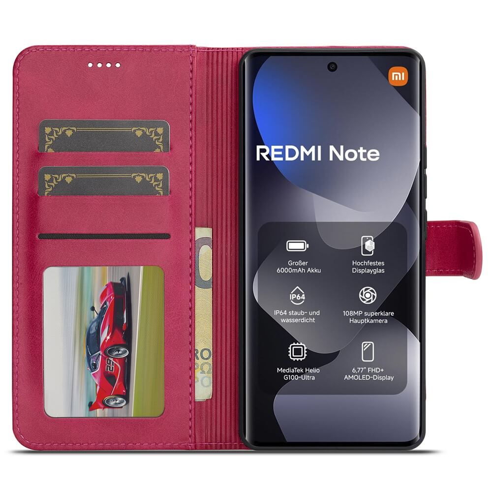 Xiaomi Redmi Note 15 5G - LC.IMEEKE Custodia in pelle