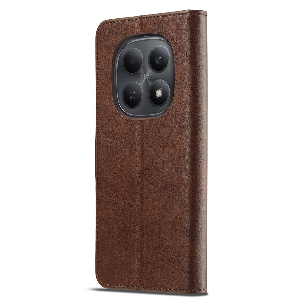 Xiaomi Redmi Note 15 Pro 5G - LC.IMEEKE Coque étui en cuir