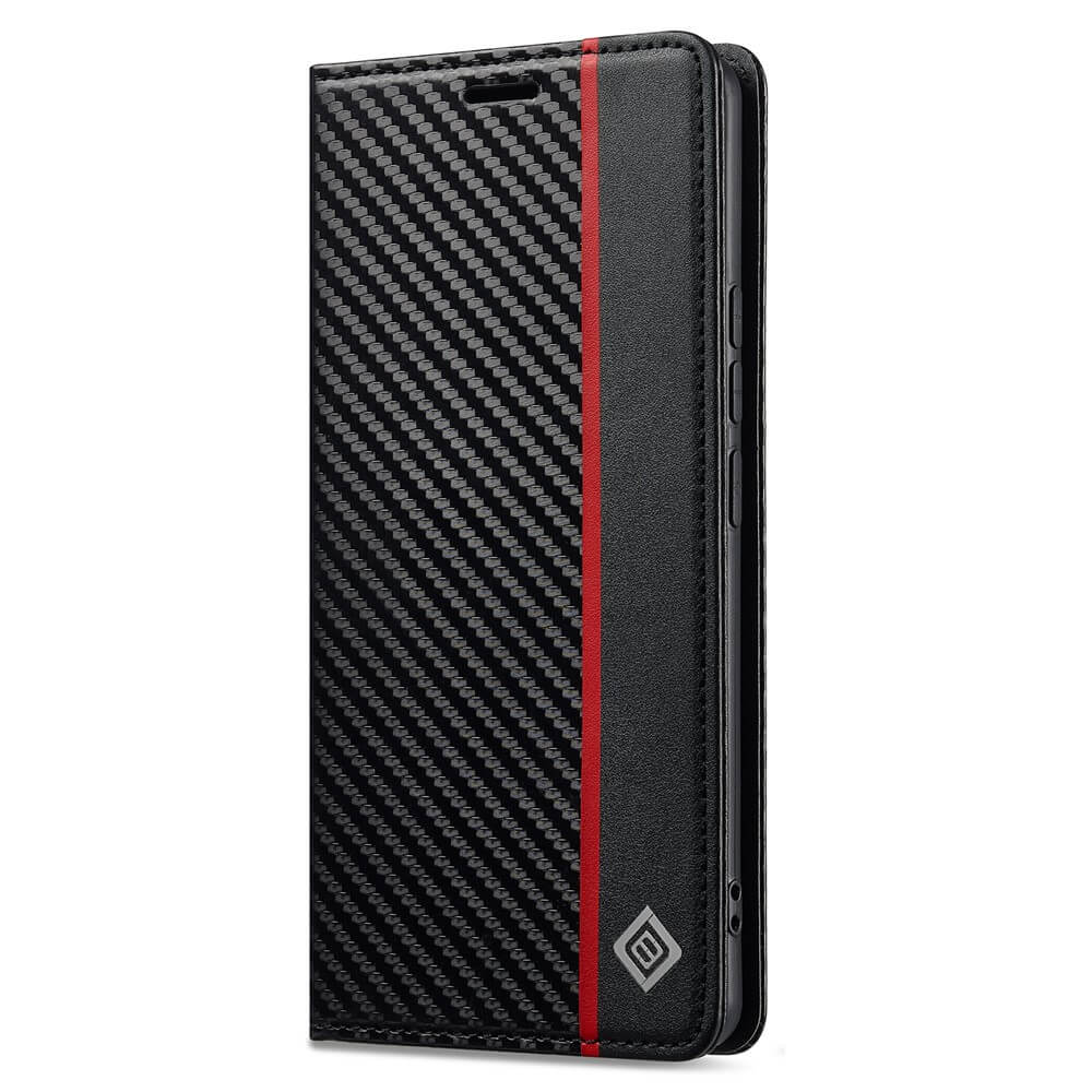 Xiaomi Redmi Note 15 Pro 5G - LC.IMEEKE Coque Carbon Fiber