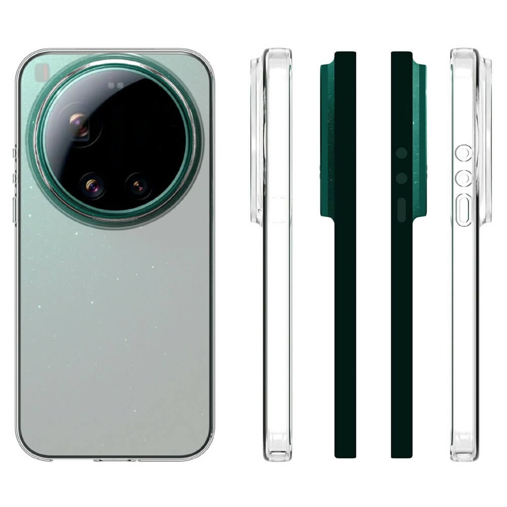 Xiaomi 17 Ultra  - Silikon Gummi Case transparent