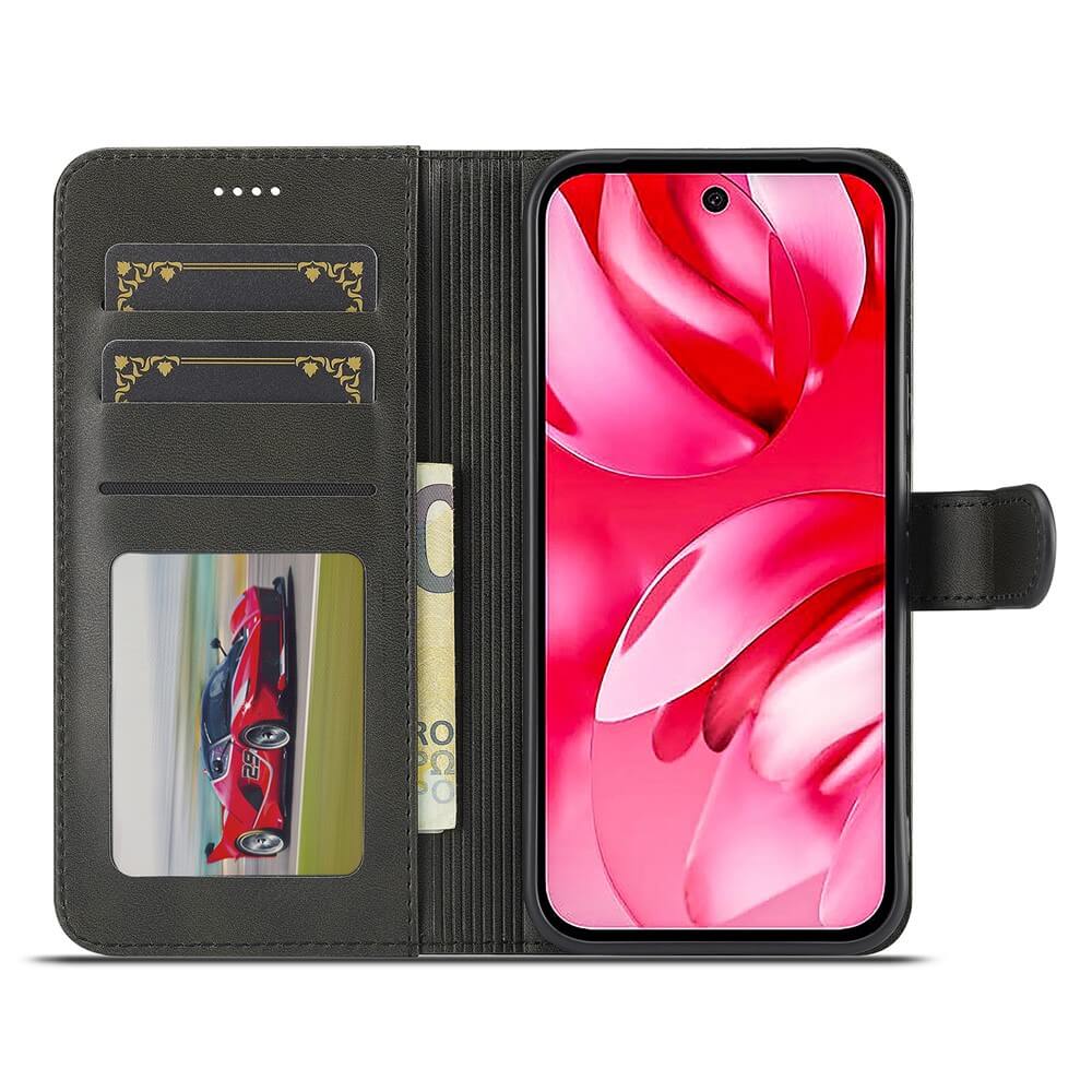 Google Pixel 10a  - LC.IMEEKE Coque étui en cuir