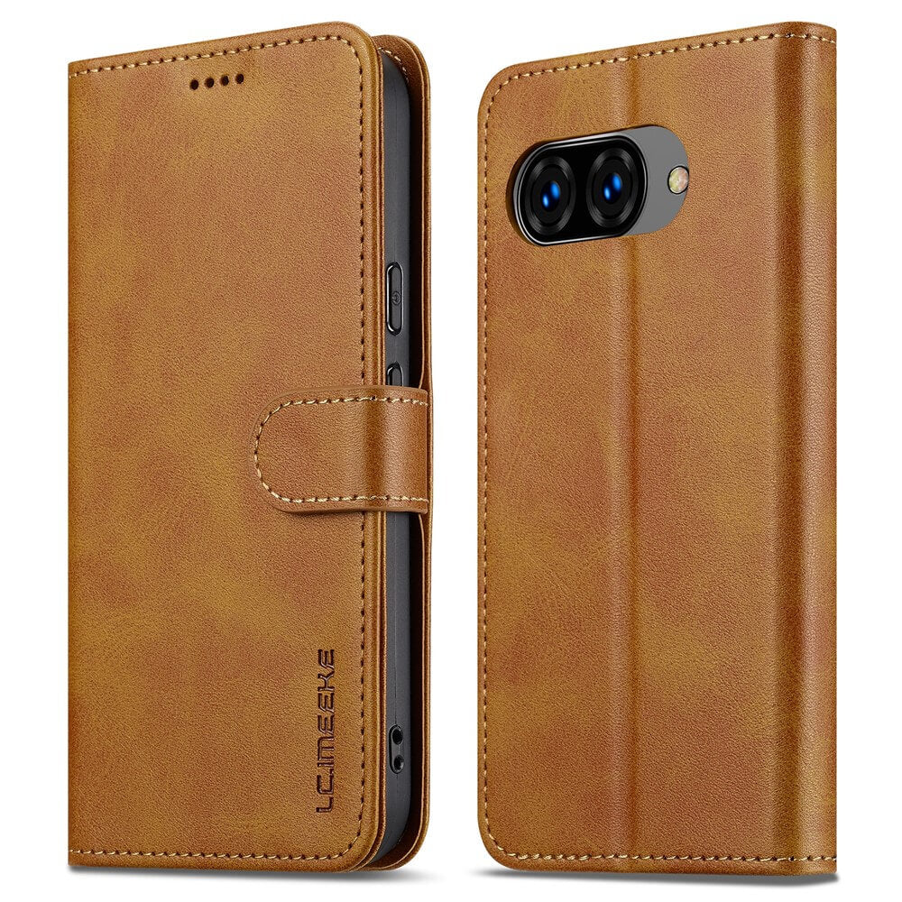 Google Pixel 10a  - LC.IMEEKE Coque étui en cuir