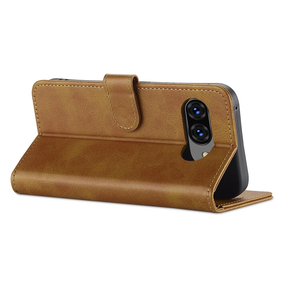 Google Pixel 10a  - LC.IMEEKE Coque étui en cuir