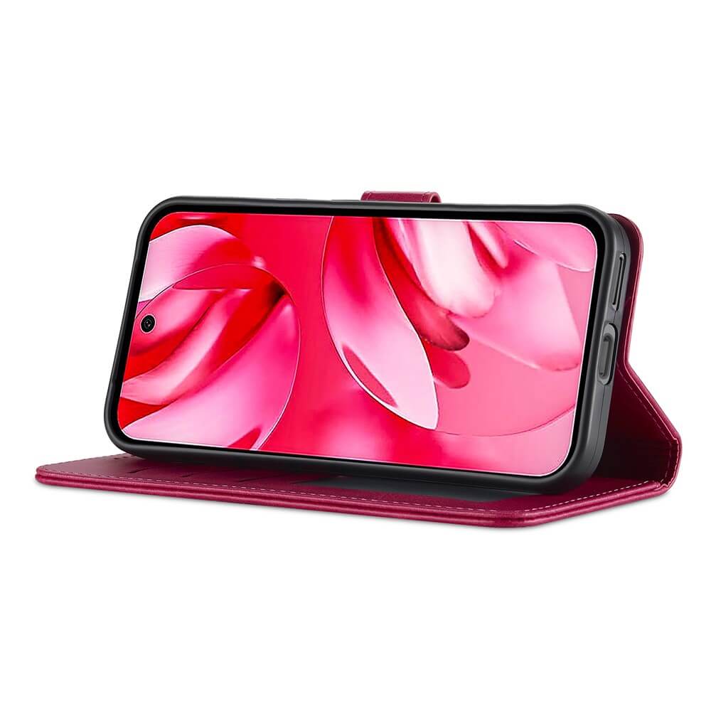 Google Pixel 10a  - LC.IMEEKE Coque étui en cuir