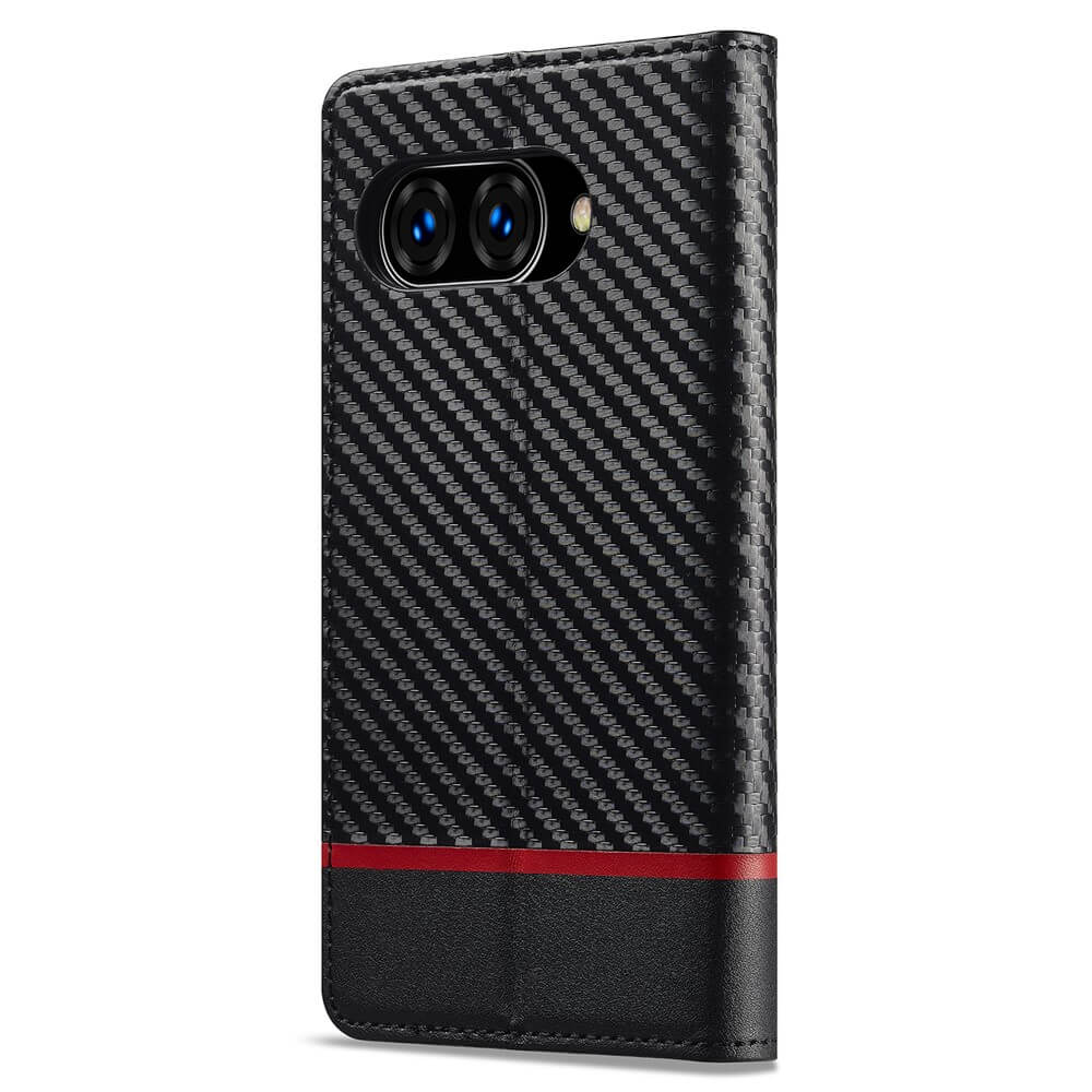 Google Pixel 10a - LC.IMEEKE Coque Carbon Fiber