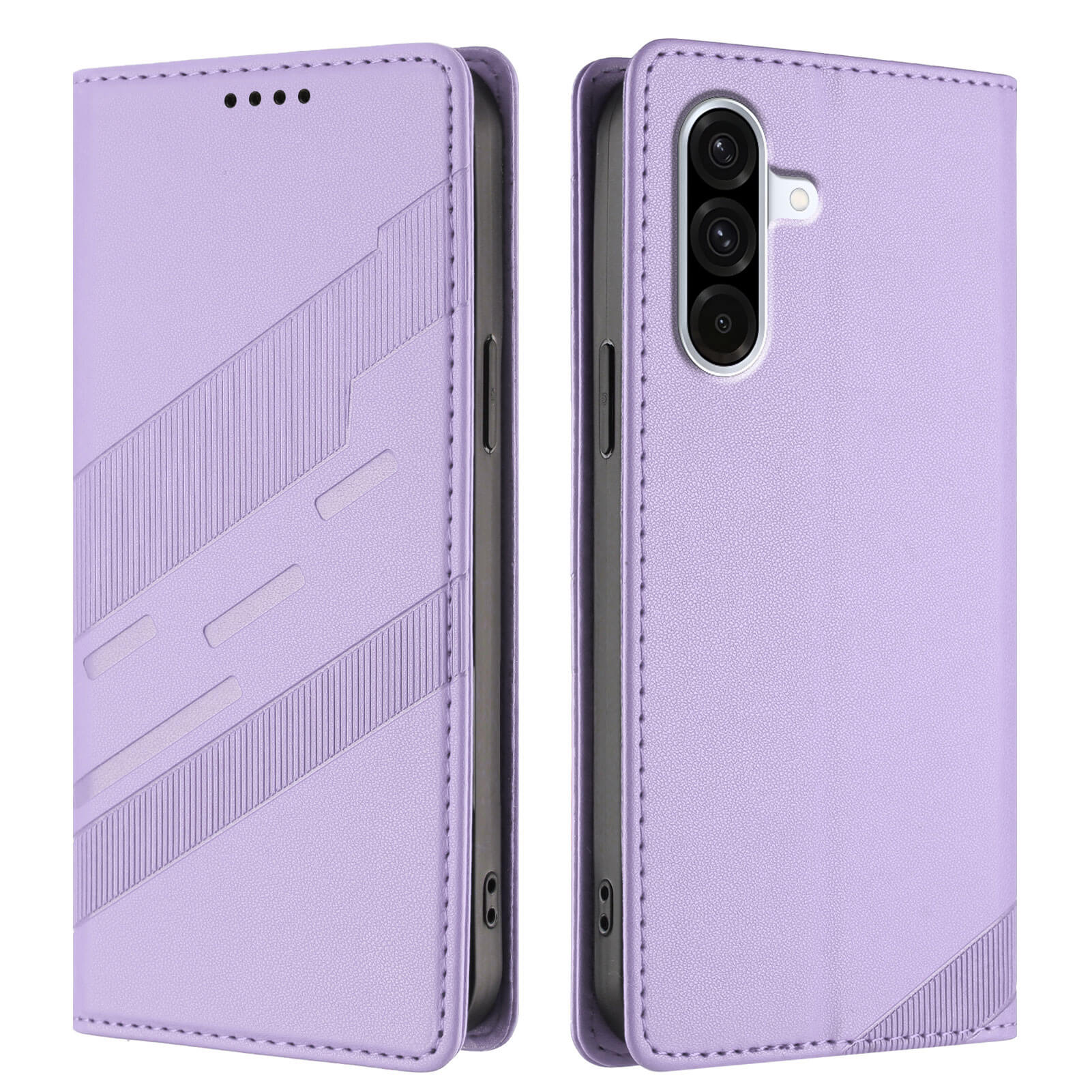 Galaxy A57 - Punk Style Wallet Case mit Standfunktion