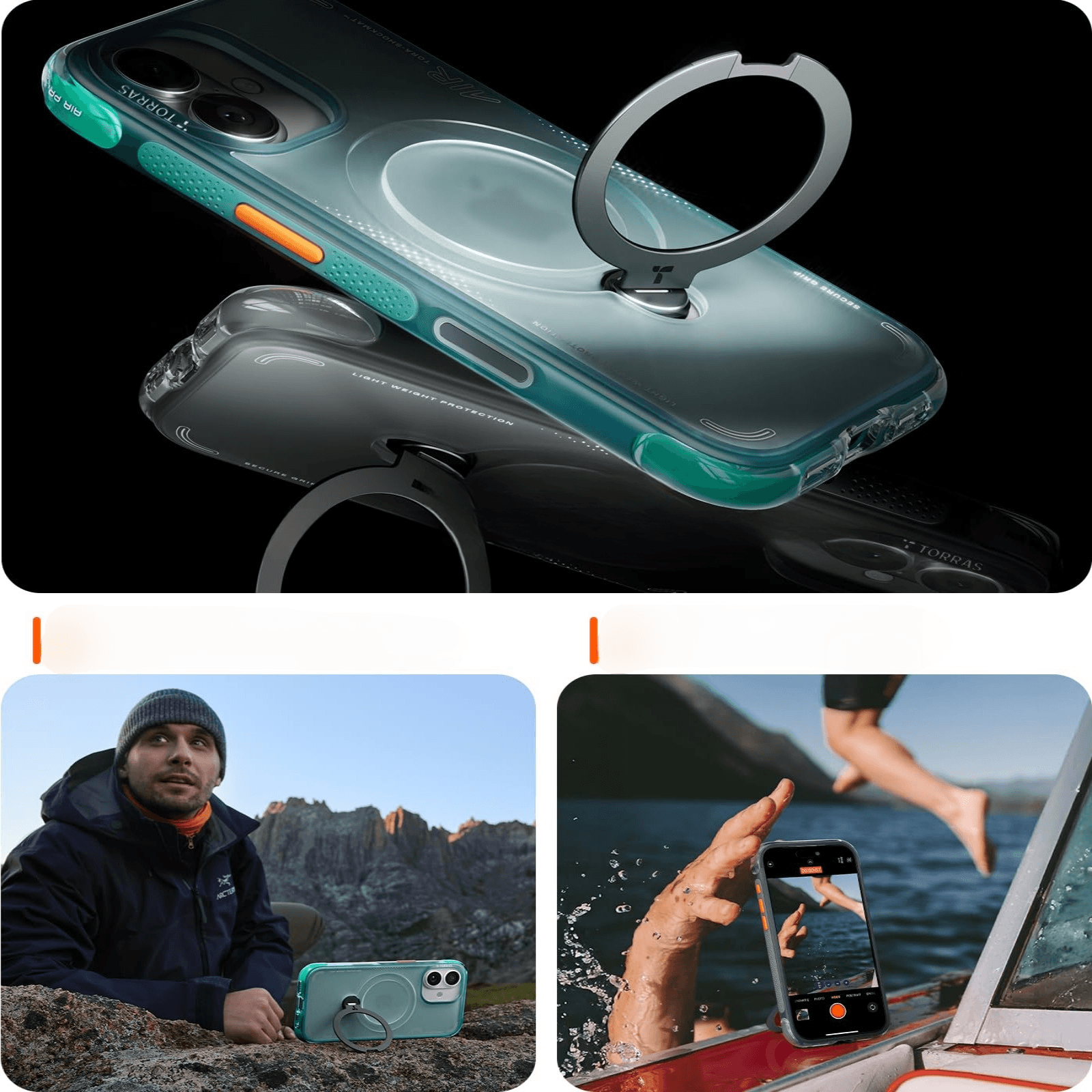 iPhone 17 - TORRAS Ostand Q3 Air Series
