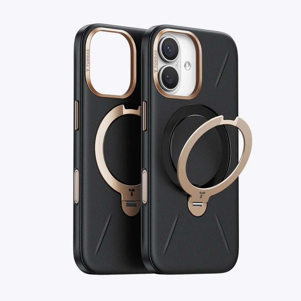 iPhone 17 - TORRAS Ostand Q3 VegSkin Cover MagSafe con supporto