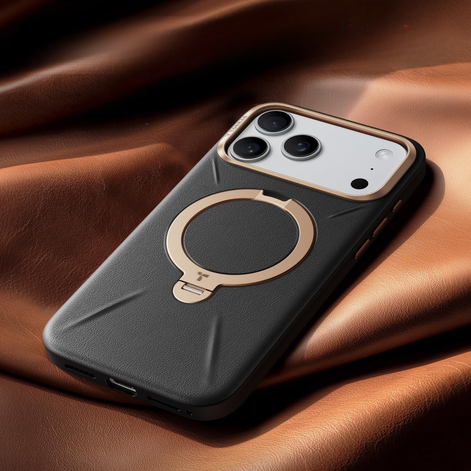 iPhone 17 - TORRAS Ostand Q3 VegSkin Cover MagSafe con supporto