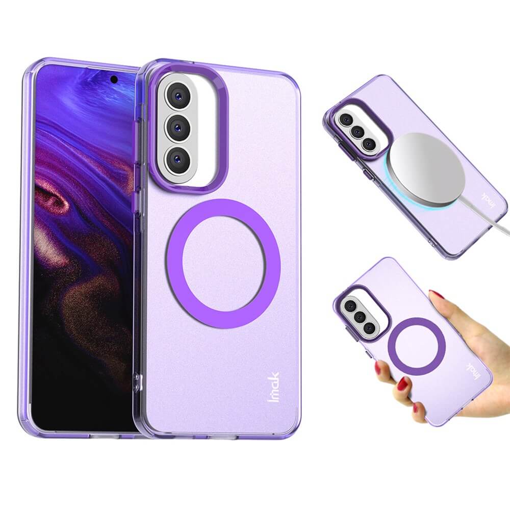 Galaxy A57  - IMAK Protective Acrylic Phone Case with Magnet