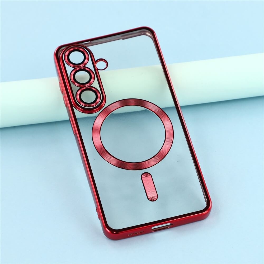 Galaxy A18 / A17 / A26 - Coque avec design métallique et protection de la camera