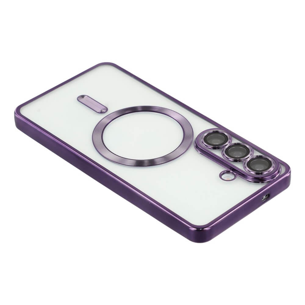 Galaxy A18 / A17 / A26 - Coque avec design métallique et protection de la camera