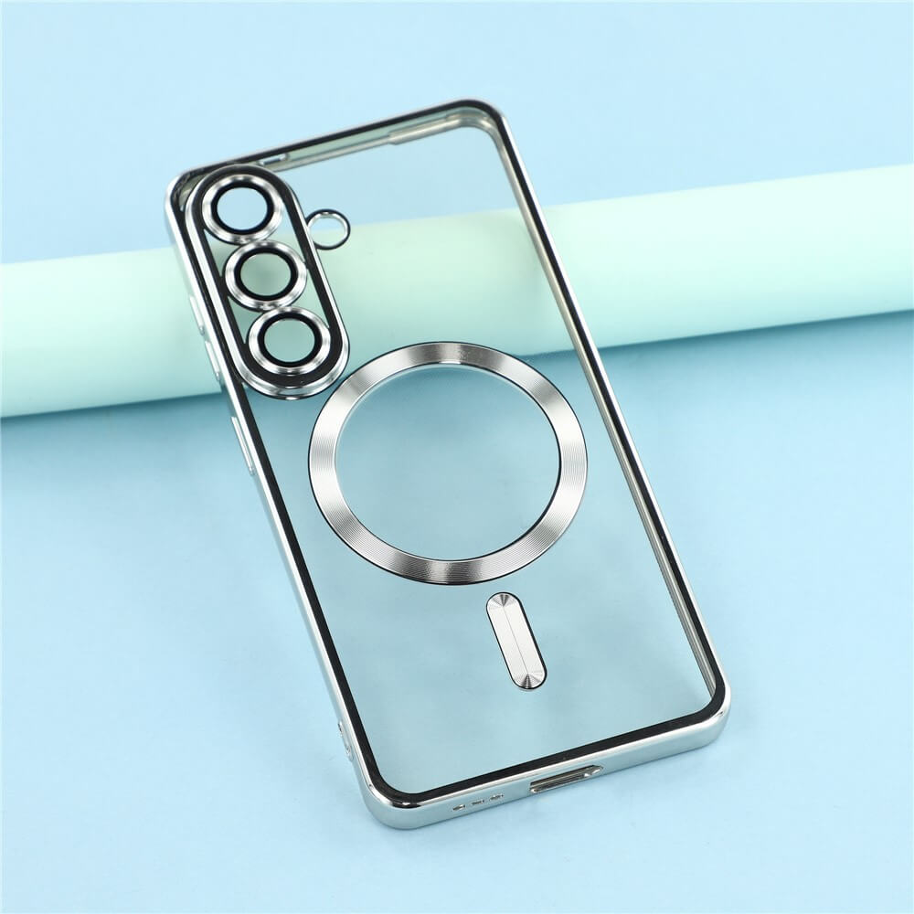 Galaxy A18 / A17 / A26 - Coque avec design métallique et protection de la camera