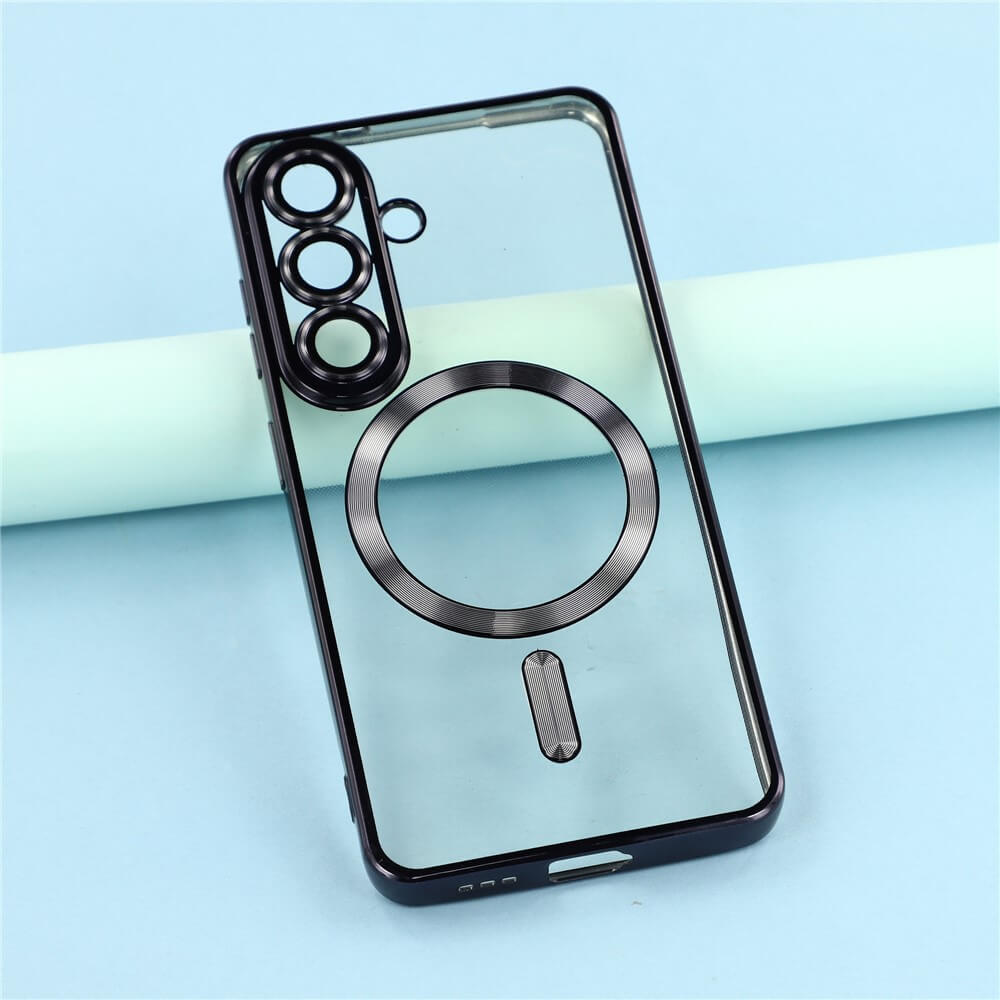 Galaxy A18 / A17 / A26 - Coque avec design métallique et protection de la camera
