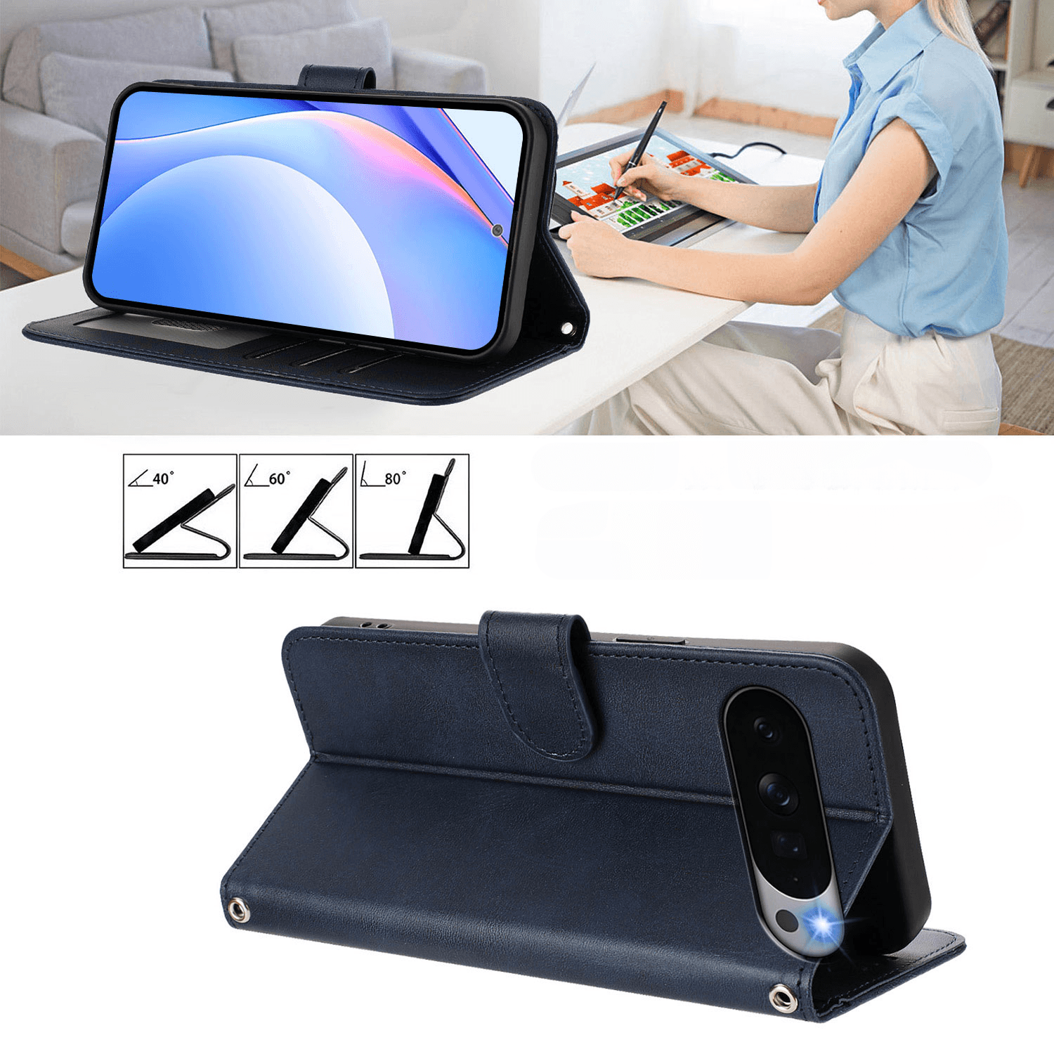 Google Pixel 11 Pro XL - Glossy case with wrist strap