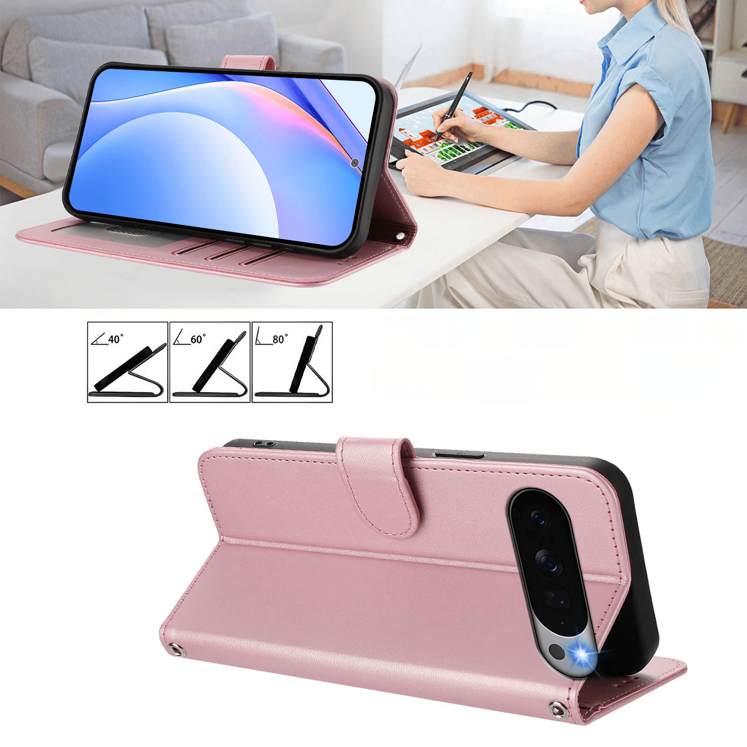 Google Pixel 11 Pro XL - Glossy case with wrist strap