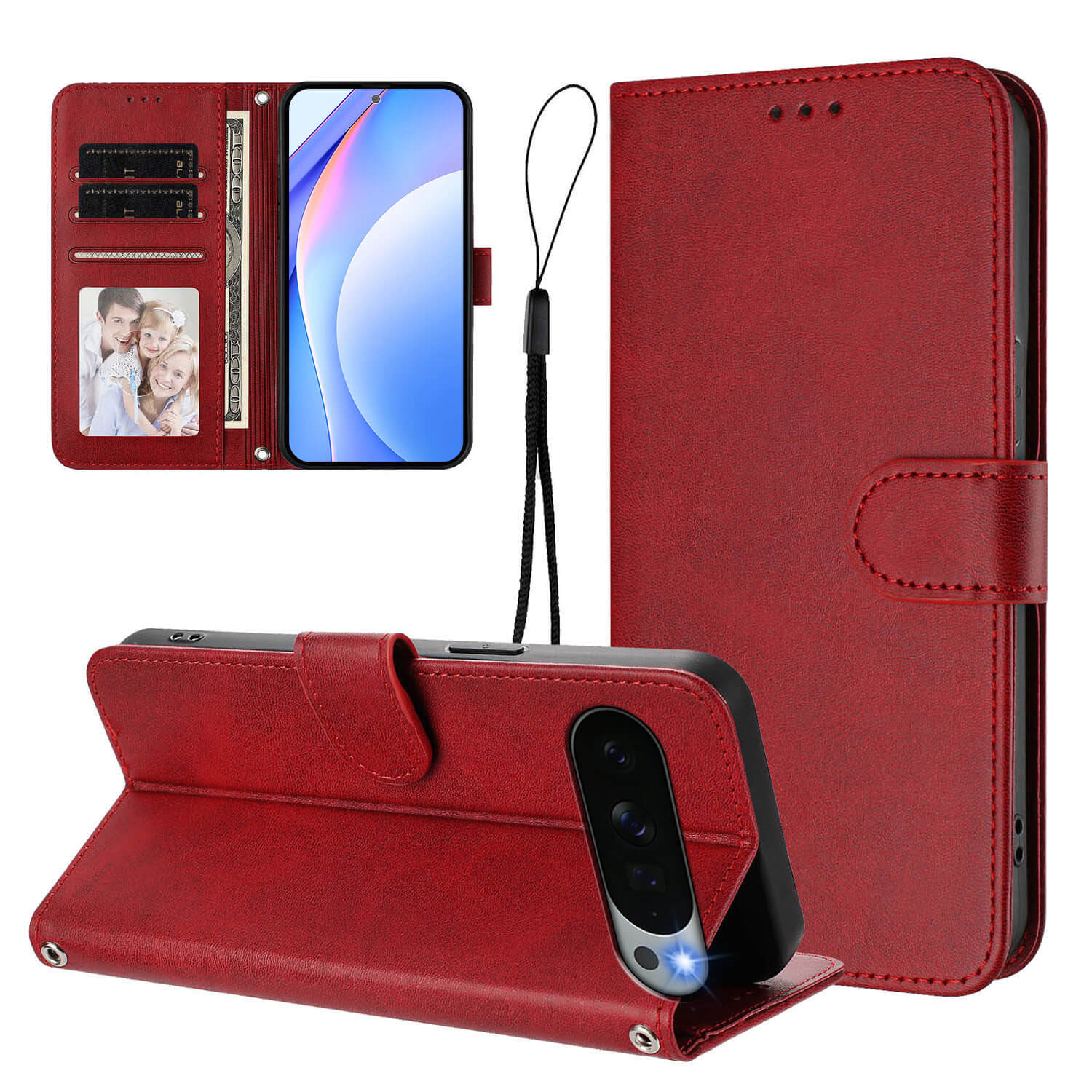 Google Pixel 11 Pro XL - Glossy case with wrist strap