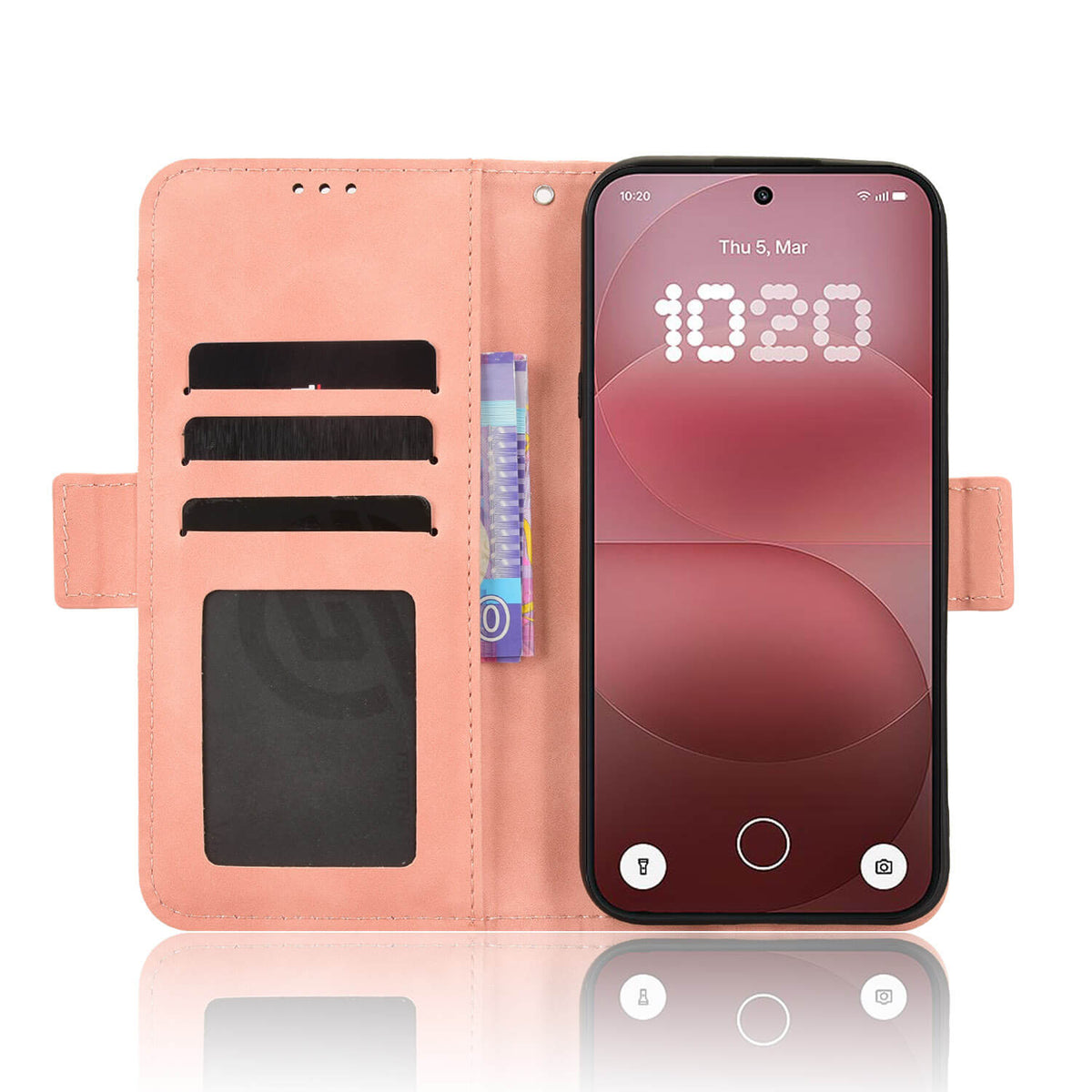 Nothing Phone (4a) Pro - Etui mit vielen Kartenfächern
