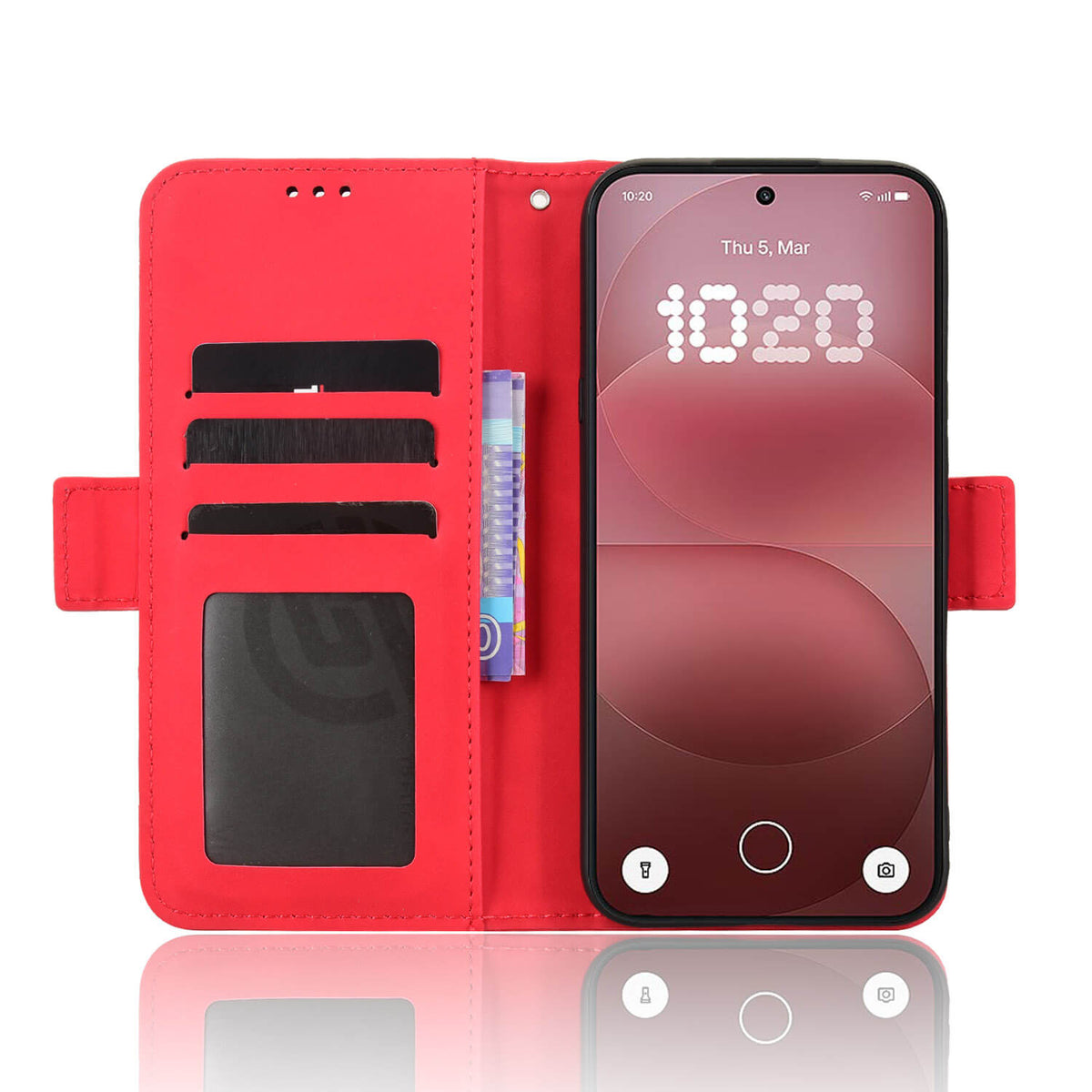 Nothing Phone (4a) Pro - Etui mit vielen Kartenfächern