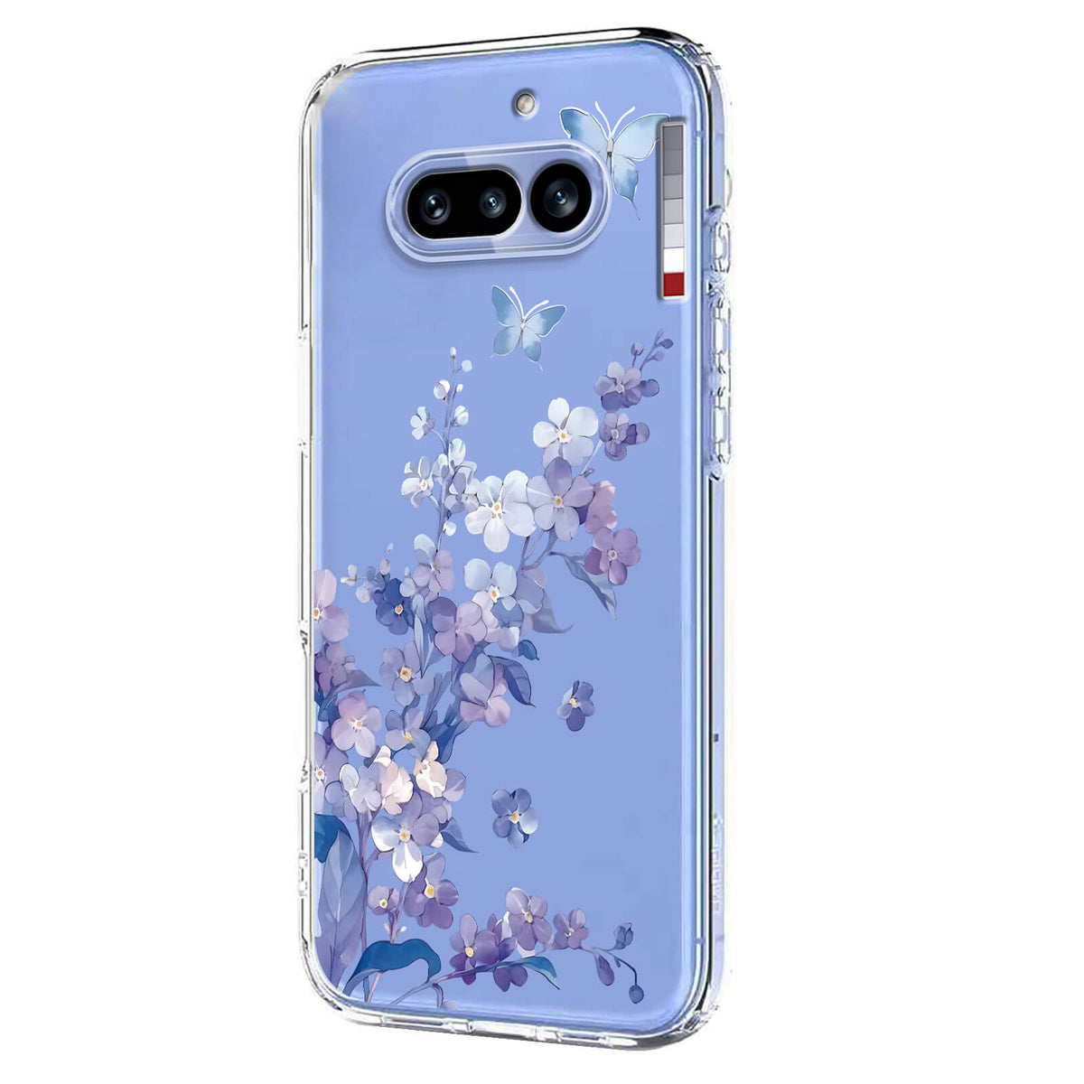 Nothing Phone (4a) - Silikon Gummi Hülle Blumen