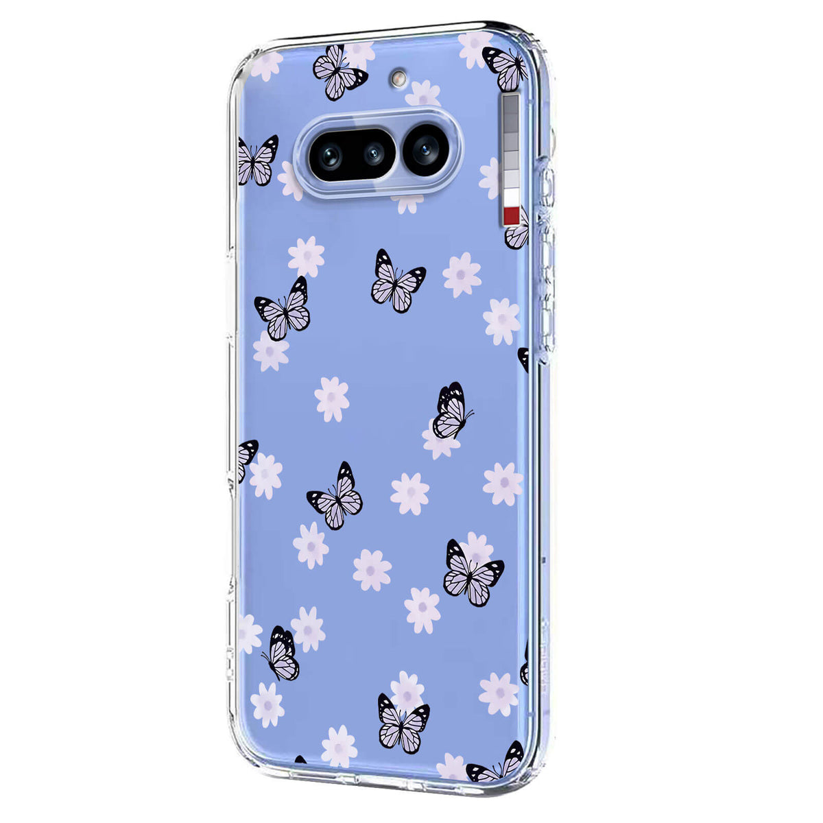 Nothing Phone (4a) - Silikon Gummi Hülle Blumen