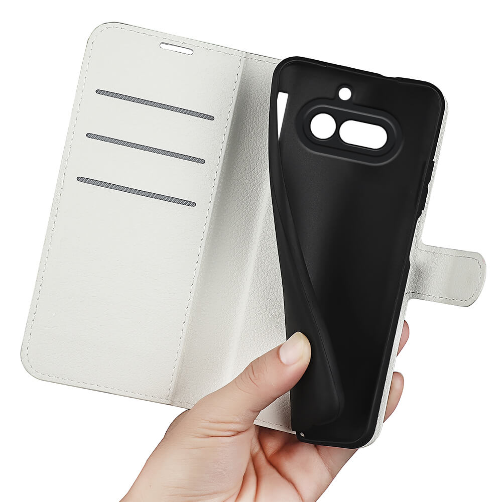 Nothing Phone (4a) - Leder Etui Hülle