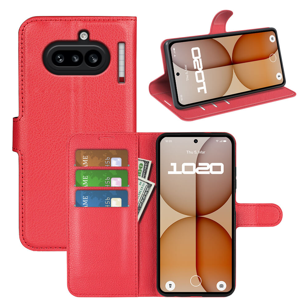 Nothing Phone (4a) - Leder Etui Hülle