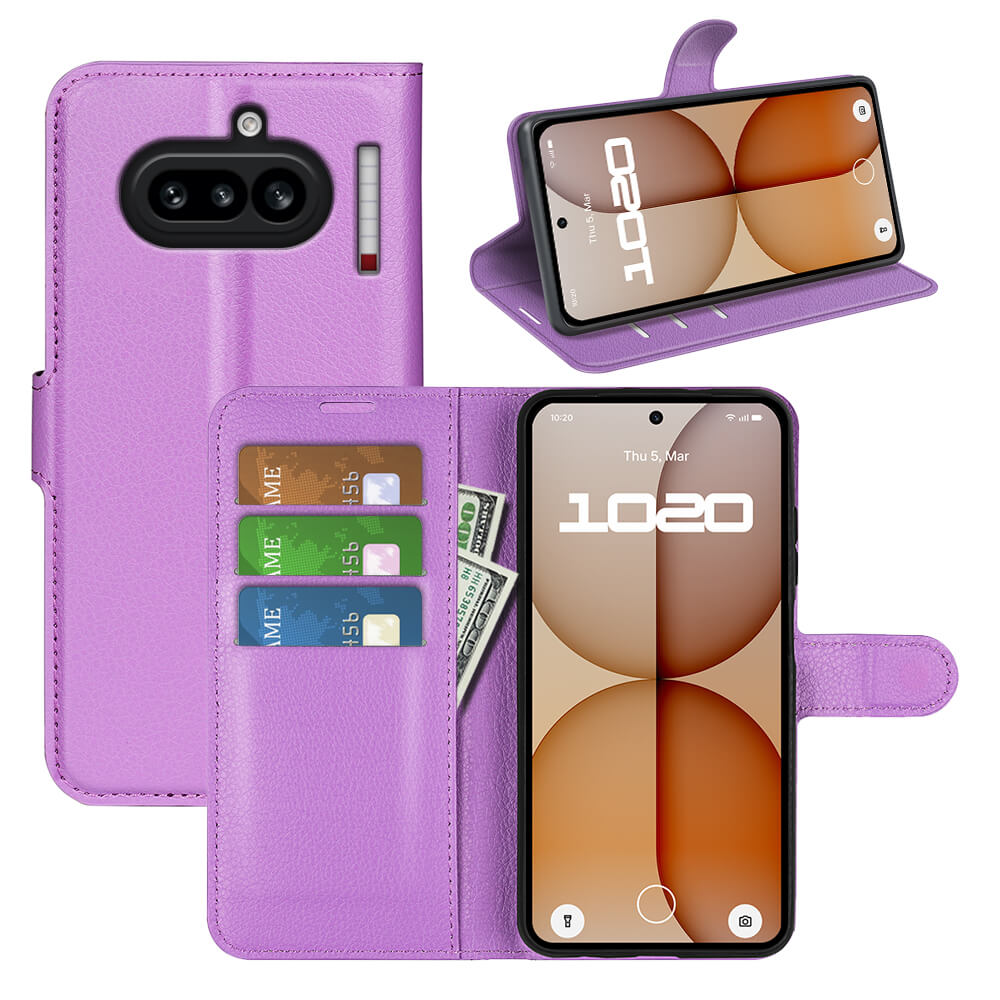 Nothing Phone (4a) - Leder Etui Hülle