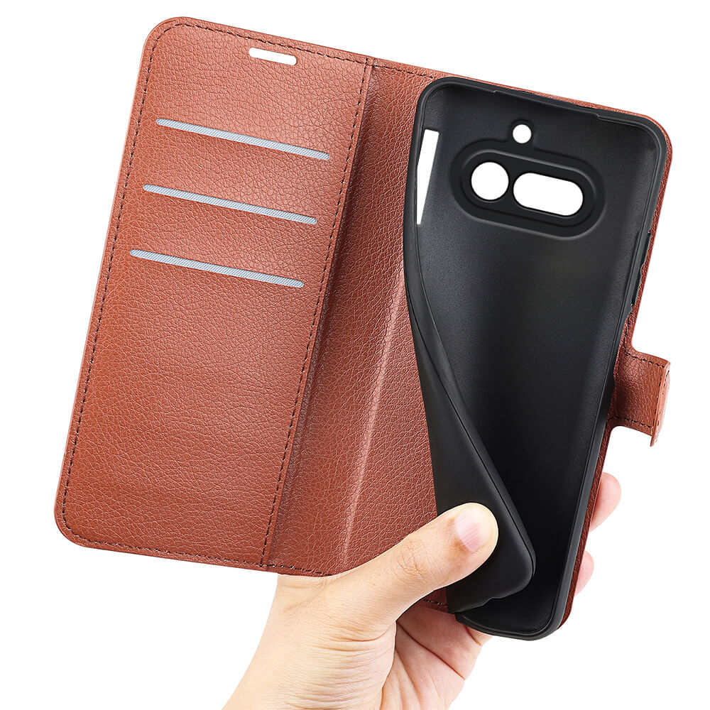 Nothing Phone (4a) - Leder Etui Hülle