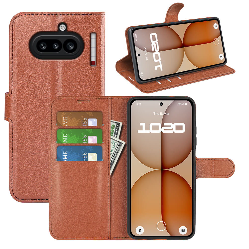 Nothing Phone (4a) - Leder Etui Hülle