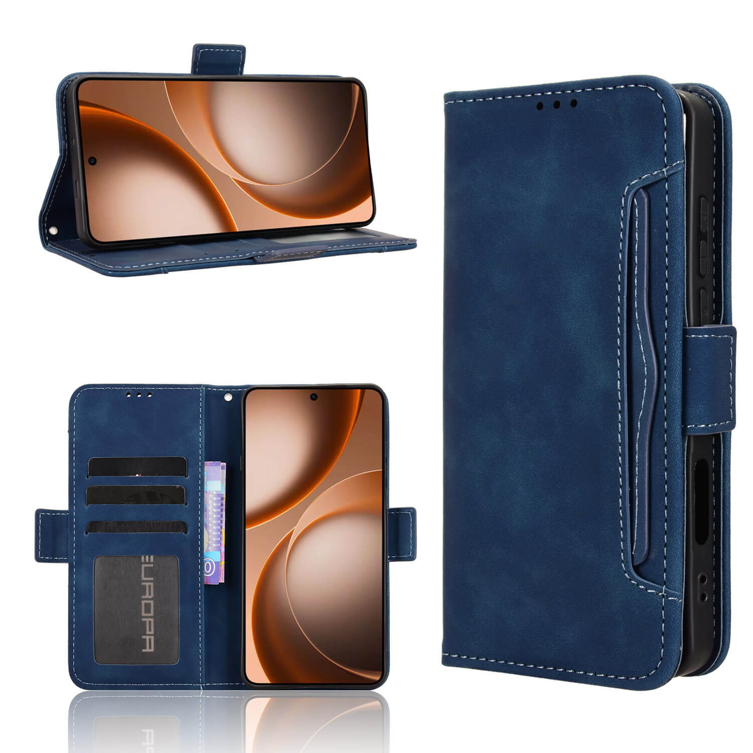 OPPO Find X9 Ultra - Etui viele Kartenfächer