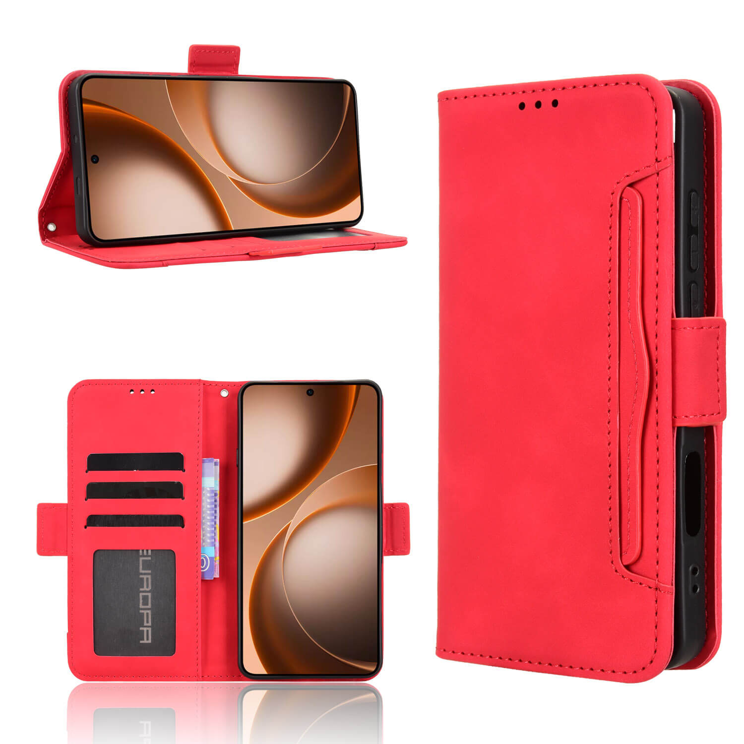 OPPO Find X9 Ultra - Etui viele Kartenfächer