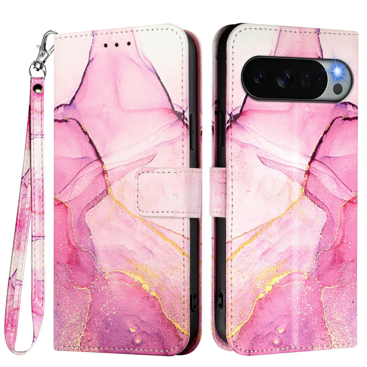 Google Pixel 11 Pro XL - Coque avec motif marbre