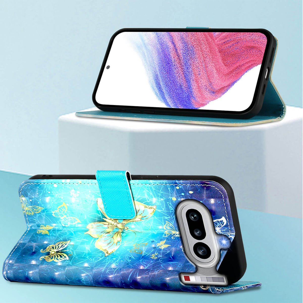 Nothing Phone (4a) - Etui Glitzer Effekt