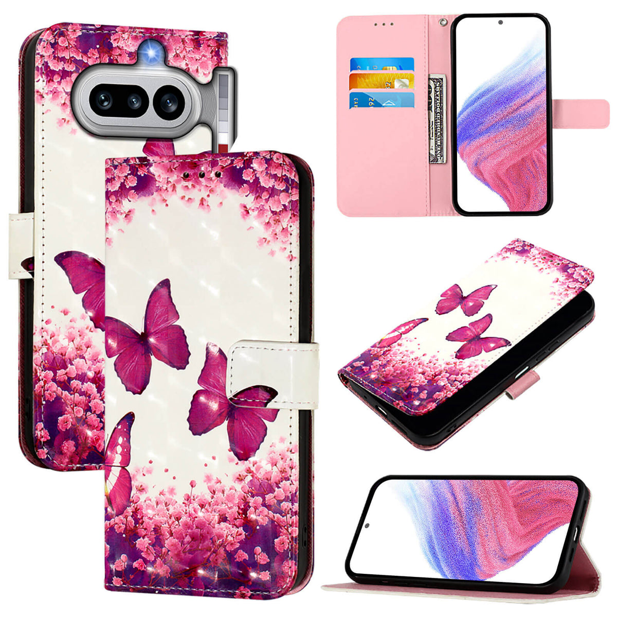 Nothing Phone (4a) - Etui Glitzer Effekt