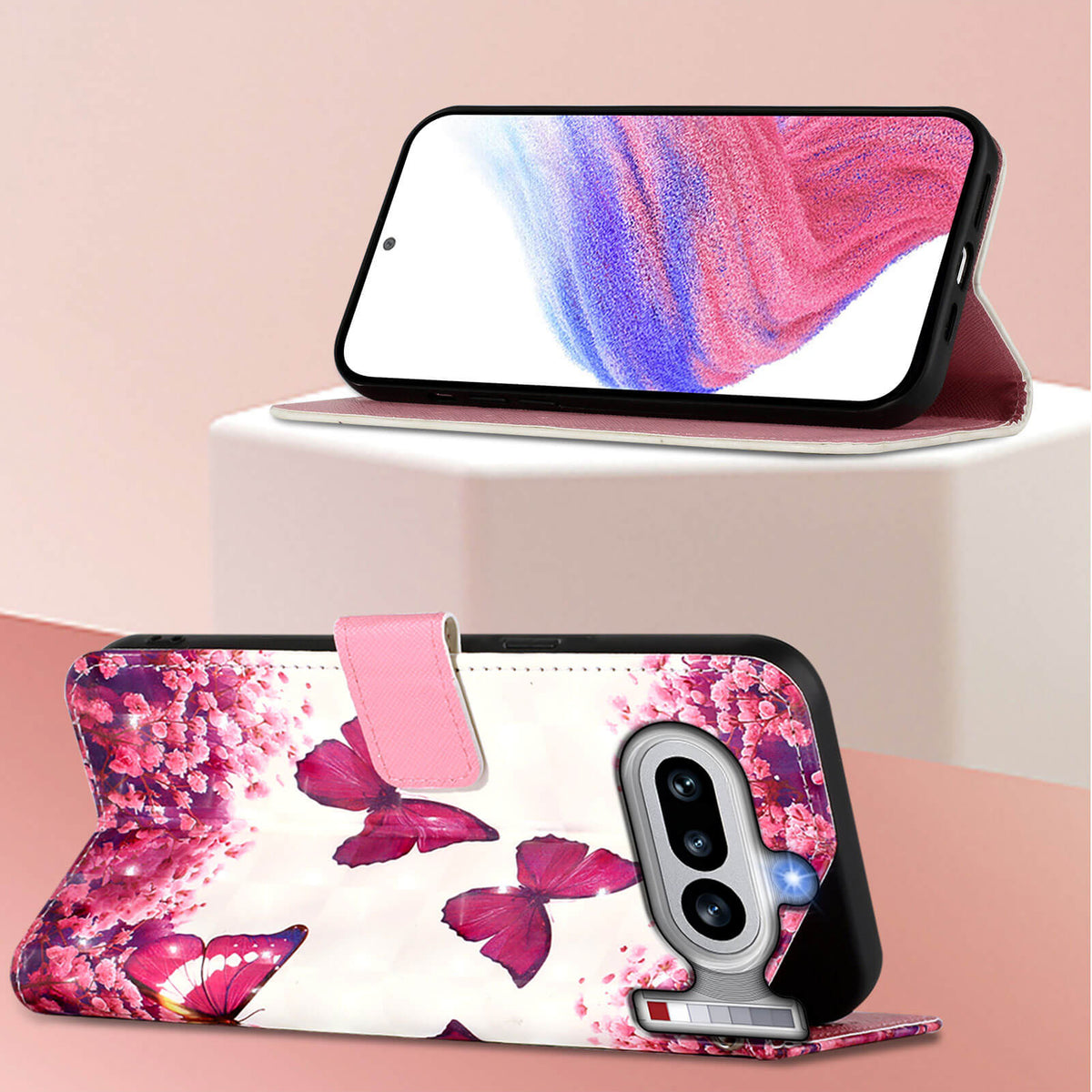 Nothing Phone (4a) - Etui Glitzer Effekt