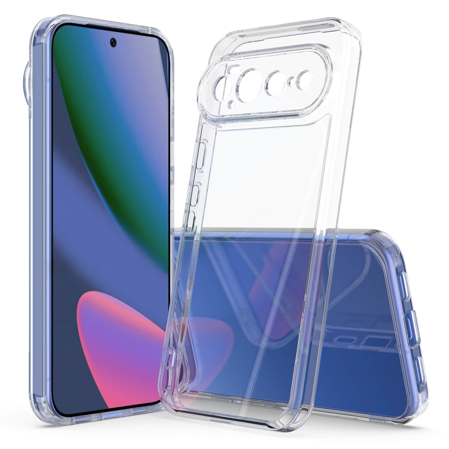 Google Pixel 11 Pro XL - Protective Acrylic Phone Case with Raised Edge