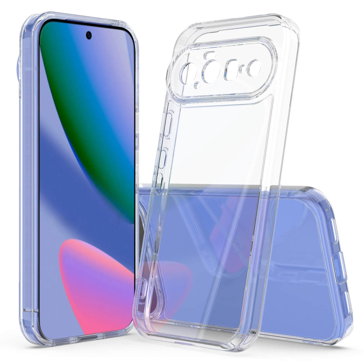Google Pixel 11  - Coque acrylique protective avec bords surélevé
