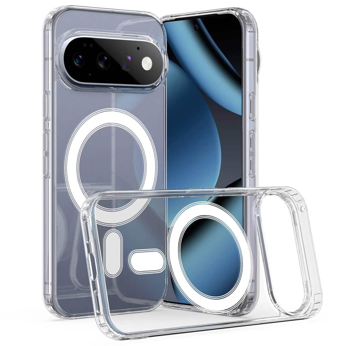 Google Pixel 11 Pro - Coque MagSafe Transparente