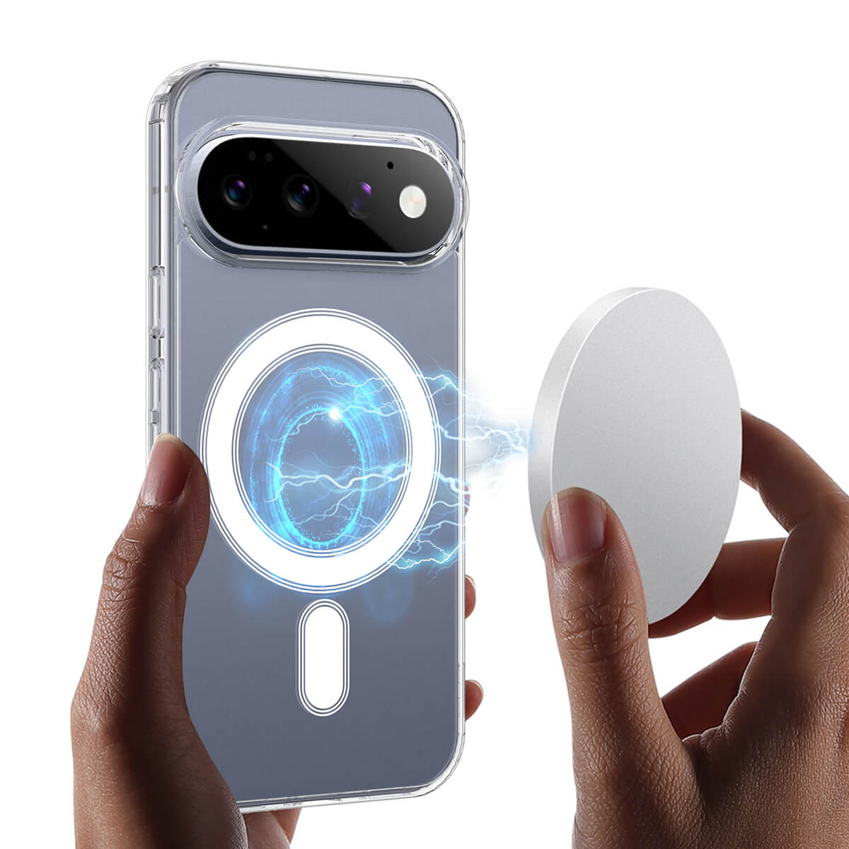 Google Pixel 11 Pro - Coque MagSafe Transparente