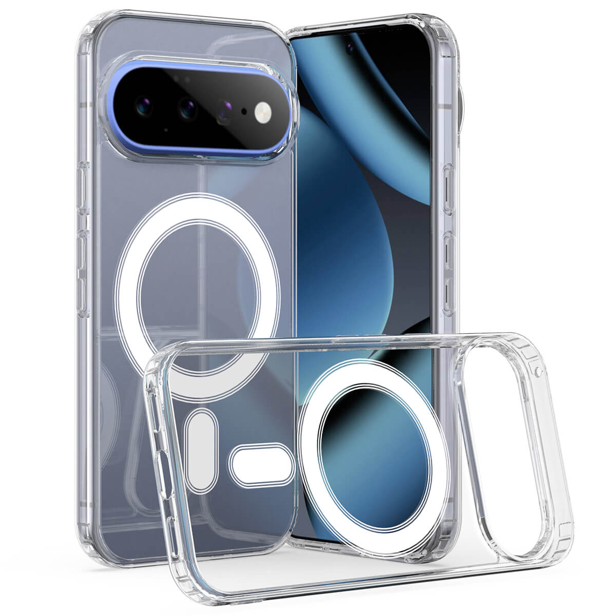 Google Pixel 11 - MagSafe Hülle Transparent – Clear Case