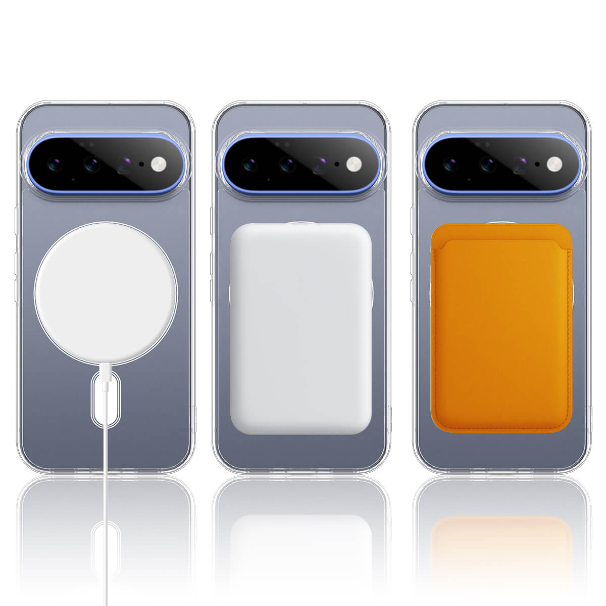 Google Pixel 11 - MagSafe Hülle Transparent – Clear Case
