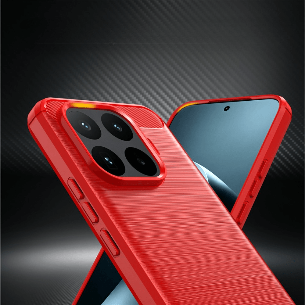 Xiaomi 17T Pro - Coque look métal carbone