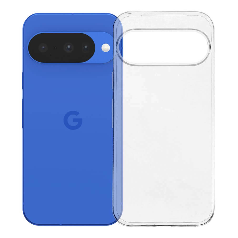 Google Pixel 11 / Pixel 11 Pro - Coque en caoutchouc silicone transparente