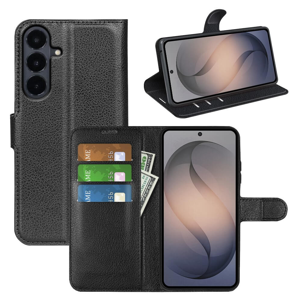 Galaxy S26 FE - Leather Case Cover