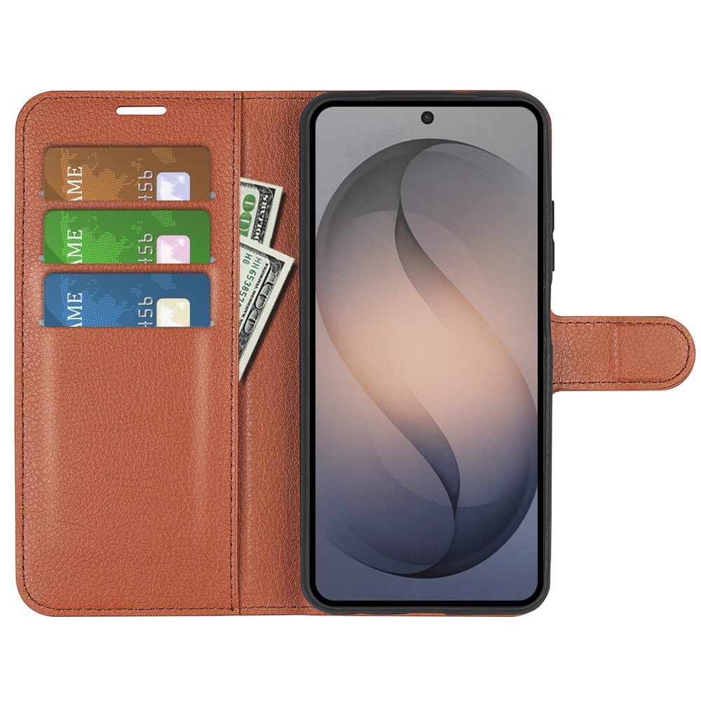 Galaxy S26 FE - Leather Case Cover