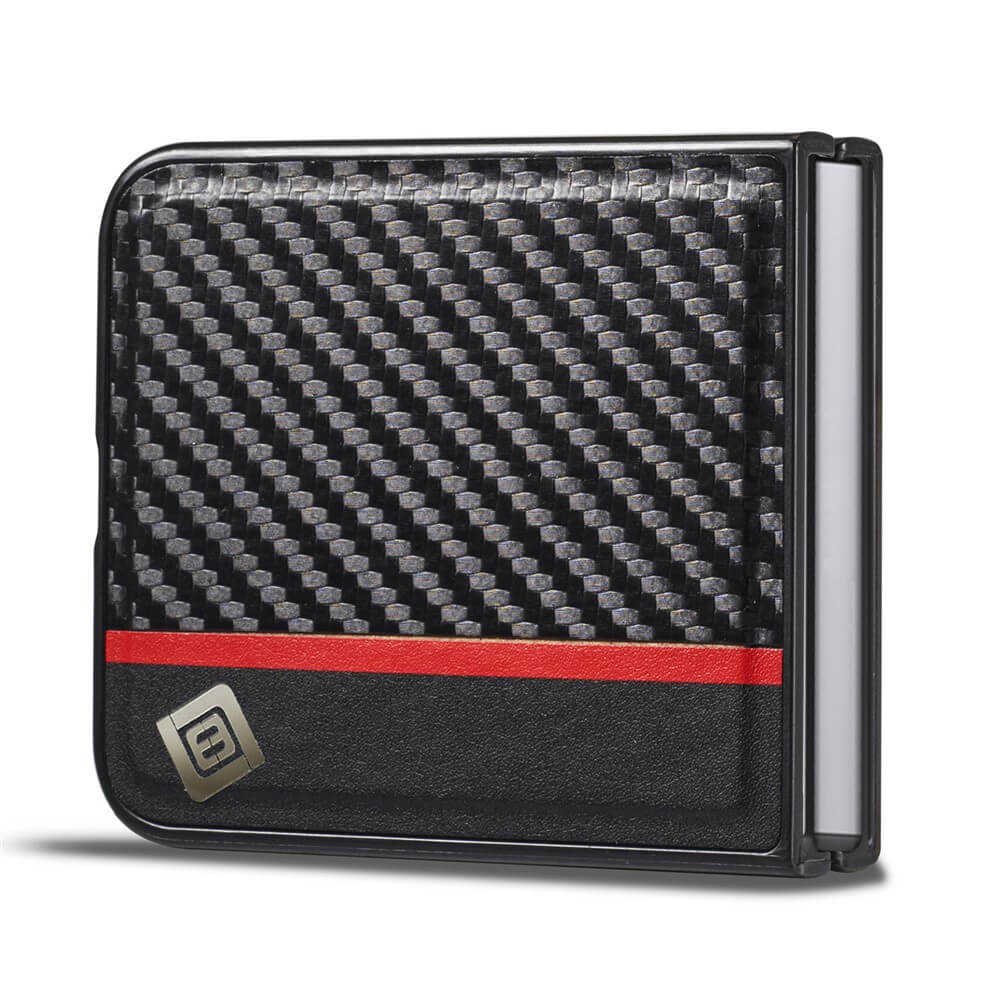 Galaxy Z Flip8 - LC.IMEEKE Carbon Fiber Backcover