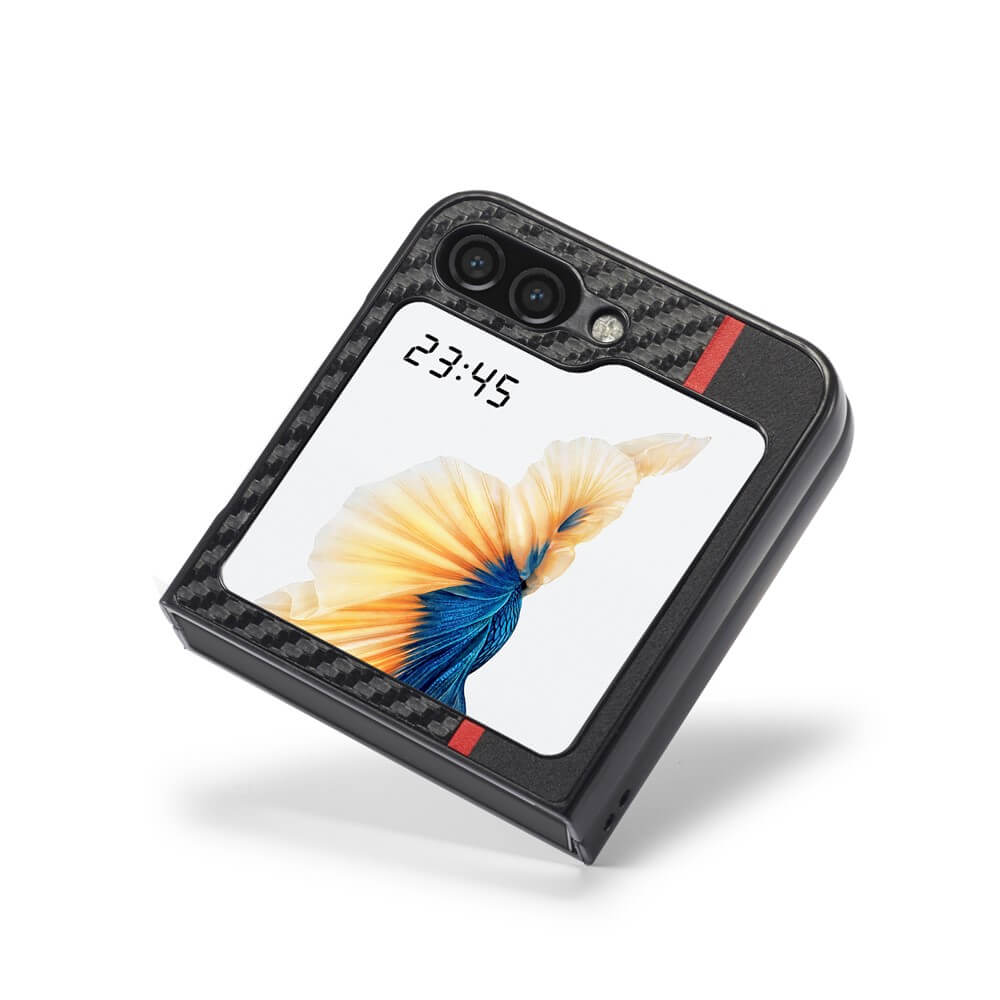 Galaxy Z Flip8 - LC.IMEEKE Carbon Fiber Backcover
