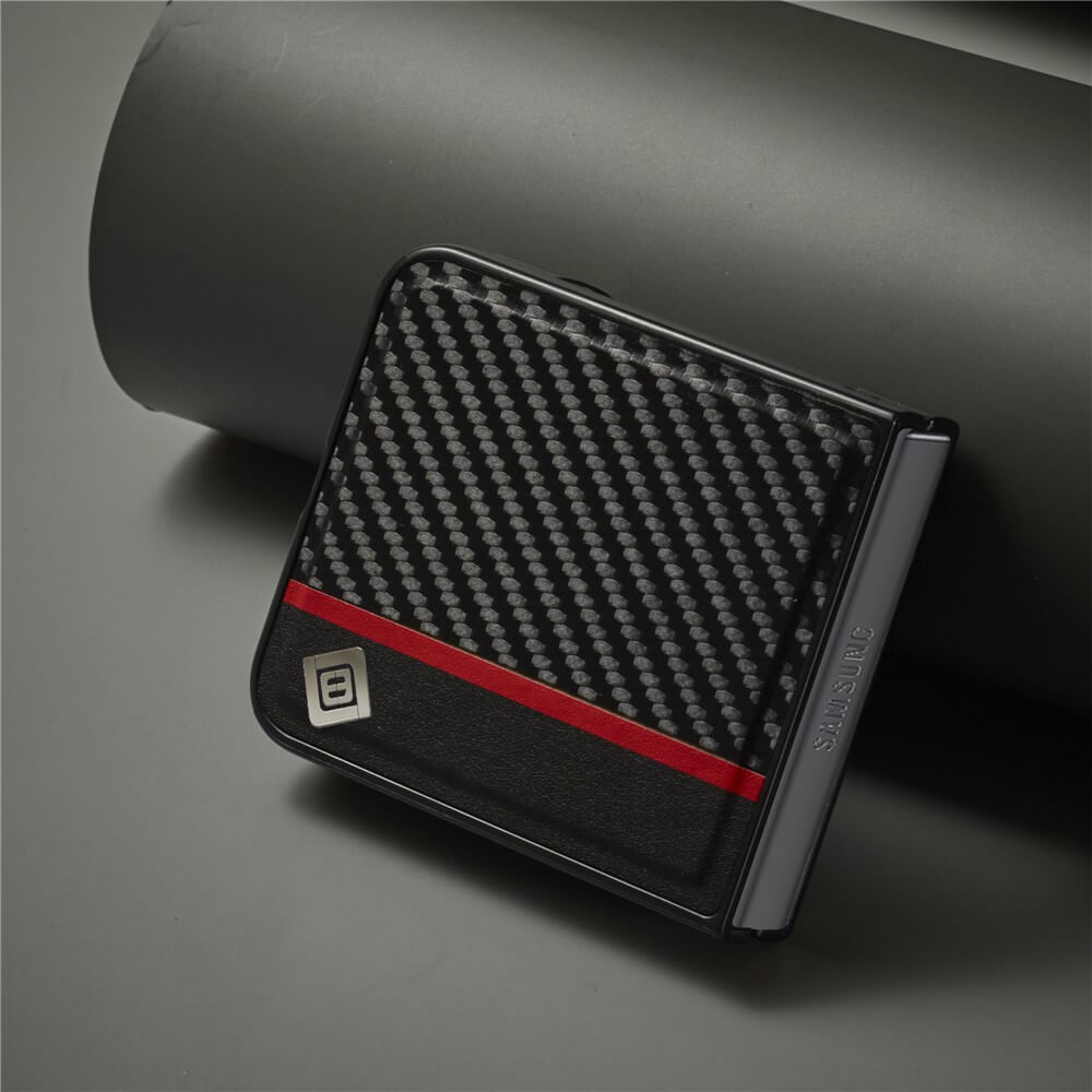 Galaxy Z Flip8 - LC.IMEEKE Carbon Fiber Backcover