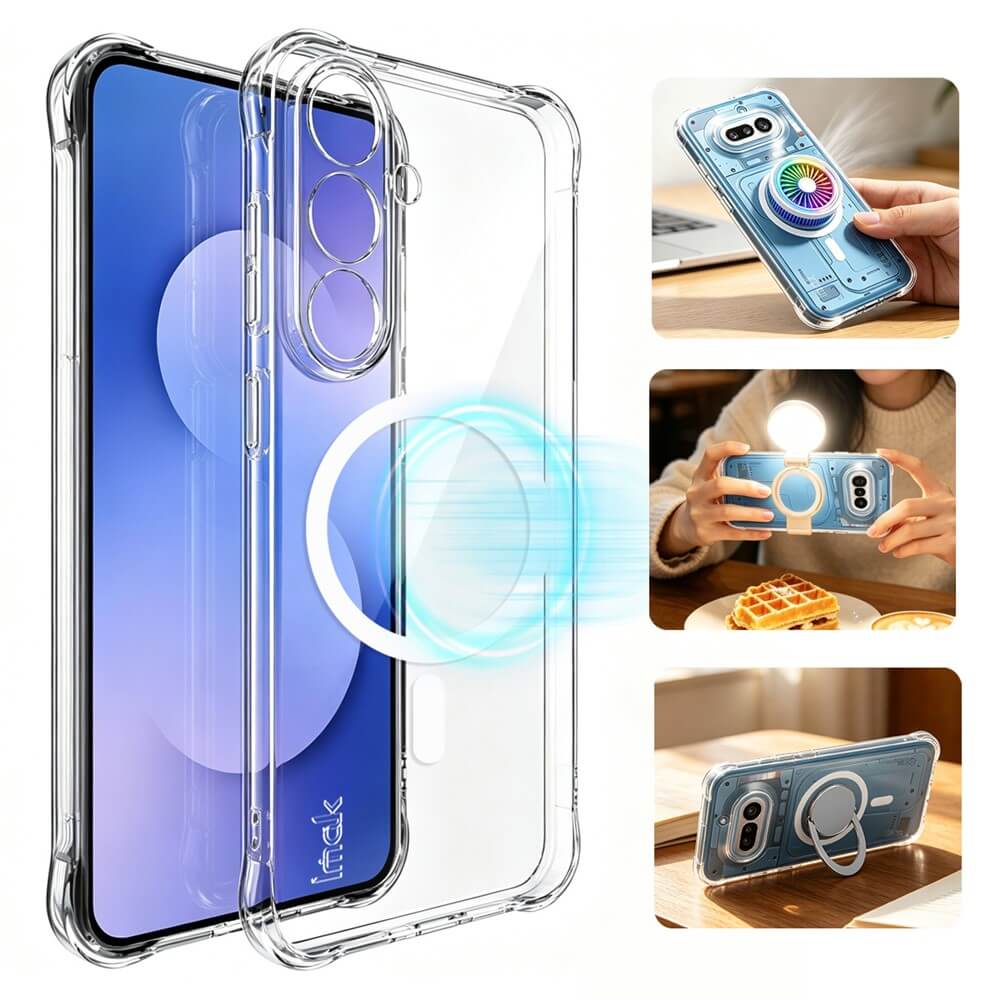 Galaxy S26 FE - IMAK TPU Hülle Transparent Stossfest